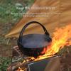 Gjutjärnsgrytor Hängande Soppgrytor Camping Matlagningsgrytor Utomhus Tillbehör