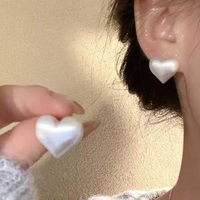 Boucles d'Oreilles Luxe Léger Givré Mat pour Femmes Design Exquis Vintage Minimaliste Élégant Bijoux d'Oreille Quotidiens
