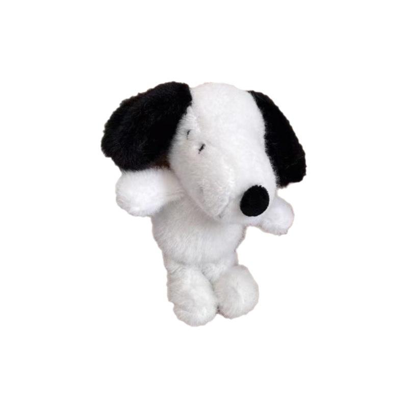 Cute Plush Dog Keychain Pendant Bag Charm Claw Machine Toy