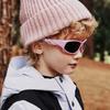 Kids Sunglasses TR90 Boys Girls Wrap Around Sport Sun Glasses Silicone Safety Glasses Gift for Children UV400 protection Eyewear