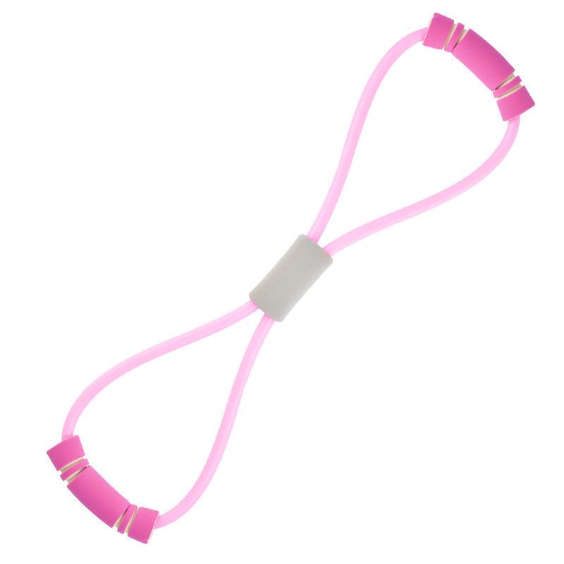 

Yoga Figure-8 Resistance Band & Chest Expander - Women s Fitness Equipment