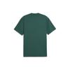 Puma Solid Color Round Neck Pullover Casual Short Sleeve Drop Shoulder T-Shirt Men T-Shirts Green 624009-43