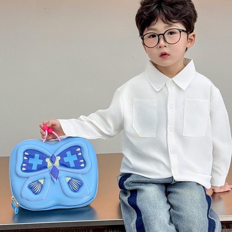 Schultasche Kinder Mädchen niedliche Cartoon Schmetterling Hartschalen Tasche 3-6 Jahre alte Kinder hoher Wert Rucksack