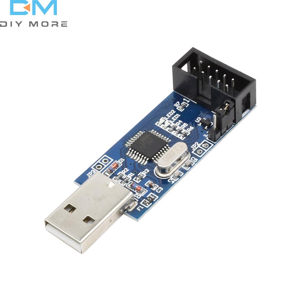 USBASP AVRISP AVR Programmer AVR ISP USB ASP ATMEGA8 ATMEGA128 Support Win7 64 Board