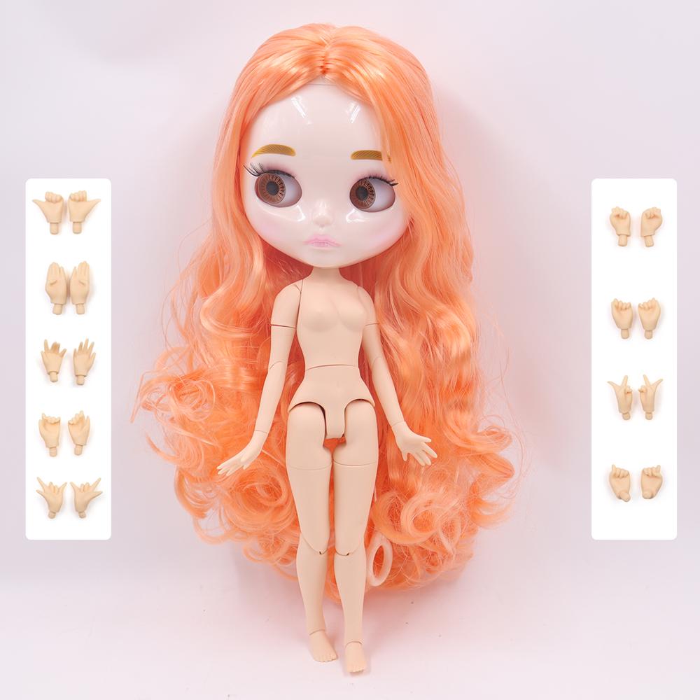 Bambola Blyth ICY DBS Corpo Articolato 1/6 30CM Giocattoli BJD Viso Naturale Lucido con Mani Extra AB Bambole Moda DIY regalo ragazza