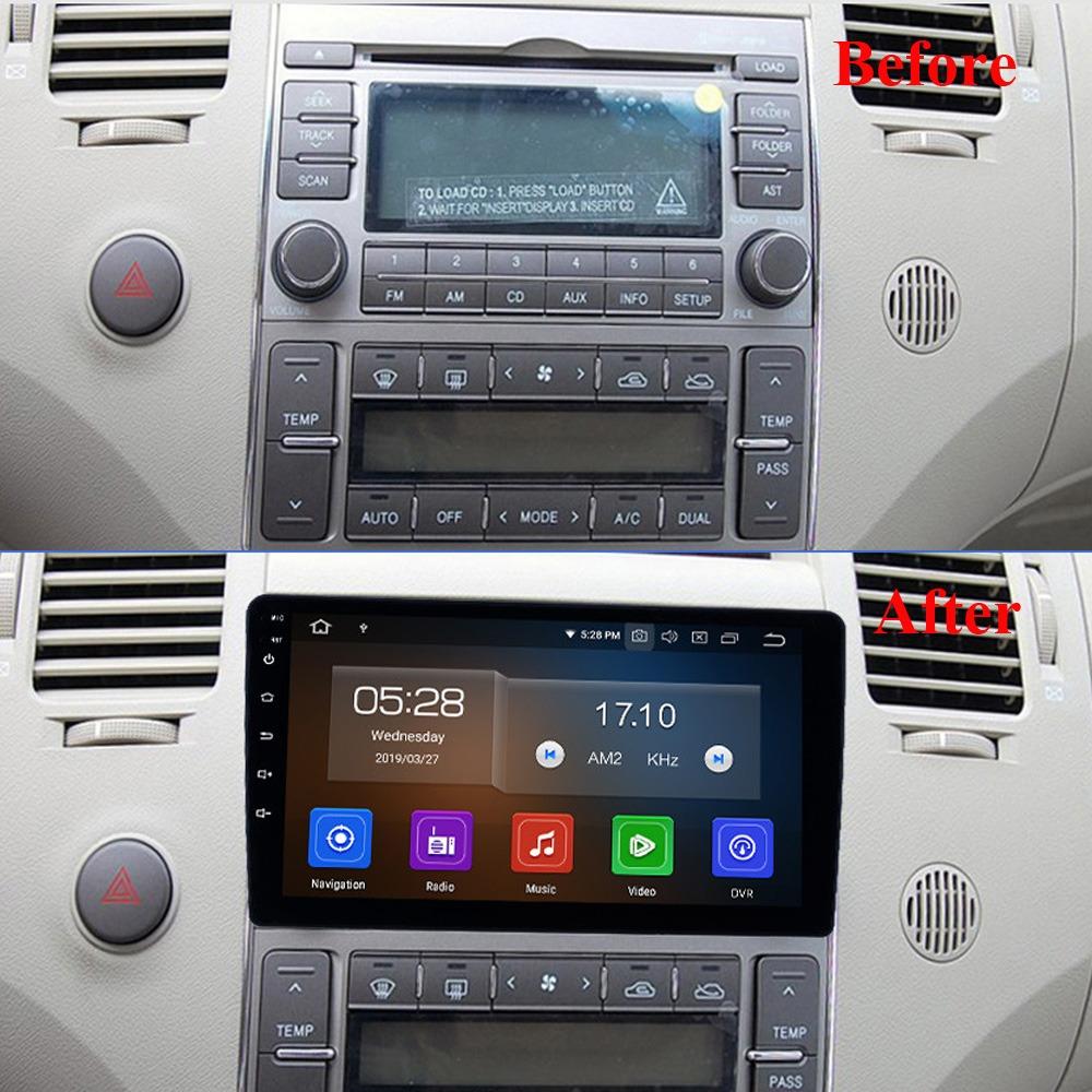 Car Radio For Hyundai Azera 2006-2010 2 Din 9 Inch Carplay Android Car Multimedia Player GPS Navigation System Head Unit Stereo