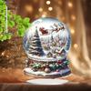 Christmas Decorations Santa Claus and Reindeer - 2D Flat Acrylic Desktop Ornament, Wall Decor Art, Four Seasons Decoration, Novelty Home Decor