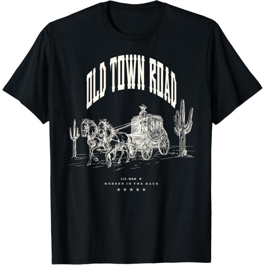 Официальная футболка Lil Nas X  Old Town Road Wagon  S
