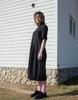 Beonadeumiljeu Turn Up Sleeve Dress - Black