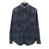 ENGINEERED GARMENTS Check Pattern Long Sleeve Shirt XS Gray Men's Used