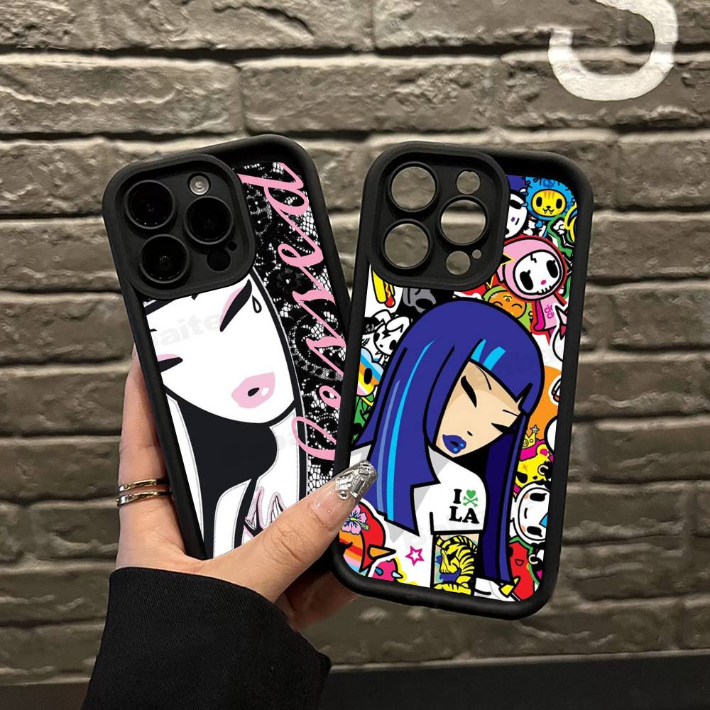 Fashion Brand T-Tokidoki Phone Case For IPhone 11 12 13 16 15 17 14 Pro Max Soft Funda Silicone Cover