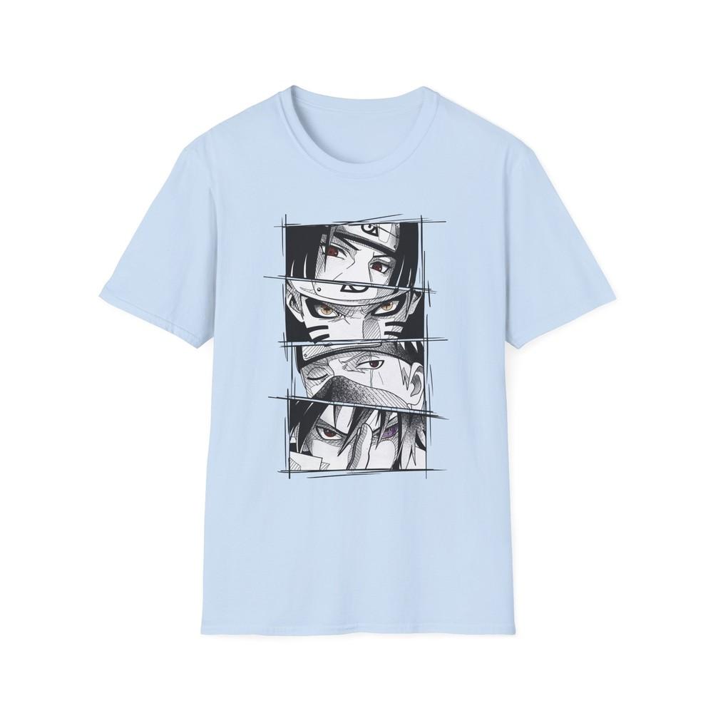 Unisex Jl Anime TShirt Softstyle Naruto Anime Unisexga Lover S
