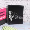 Musikalisches Themen-Heft A4 Wasserdichtes ABS für Klavier Gitarre Musikinstrument Zubehör