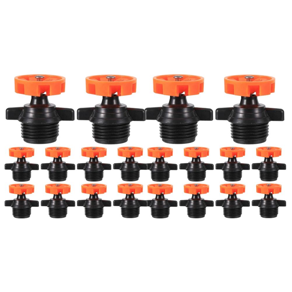 50/10pcs 360 ° Rotating Irrigation Nozzle 1/2 Inch Male Thread Watering Sprinkler Automatic Drip Irrigation Drippers For Garden