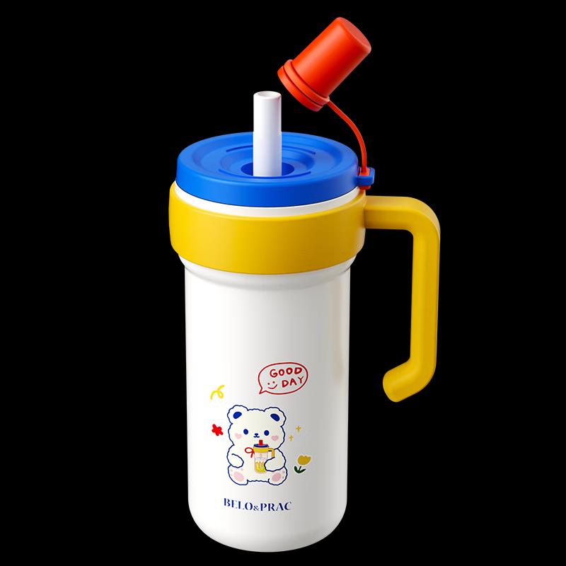 Beilocuo Cute Pet 316 Stainless Steel Vacuum Flask 1000ml