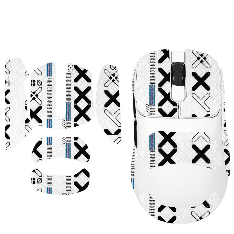 Anti-Rutsch-Maus-Griffband, Skate-Aufkleber für Ajazz Aj179/Aj179 Pro Gaming-Maus für E-Sport-Computer-Gamer, rutschfest, saugt Schweiß an