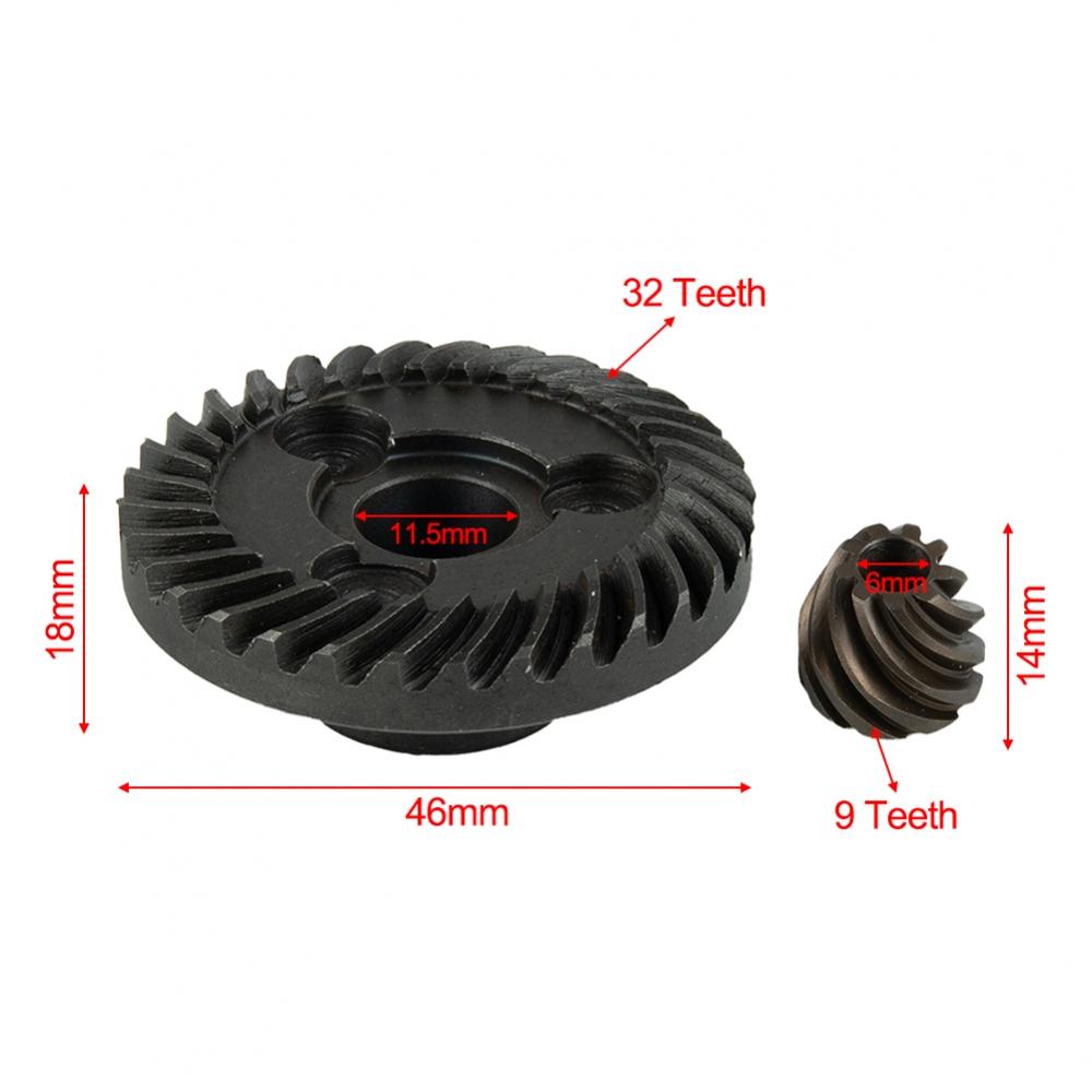 Polizor unghiular Angrenaj conice elicoidale Angrenaj 45,7 mm Dinți elicoidali