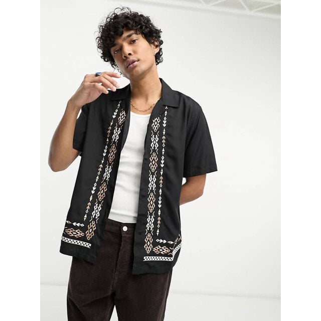 

Черная рубашка Carhartt WIP Coba