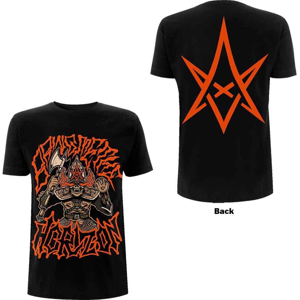 Bring Me The Horizon Unisex TShirt Warrior (Back Print) (Small) S