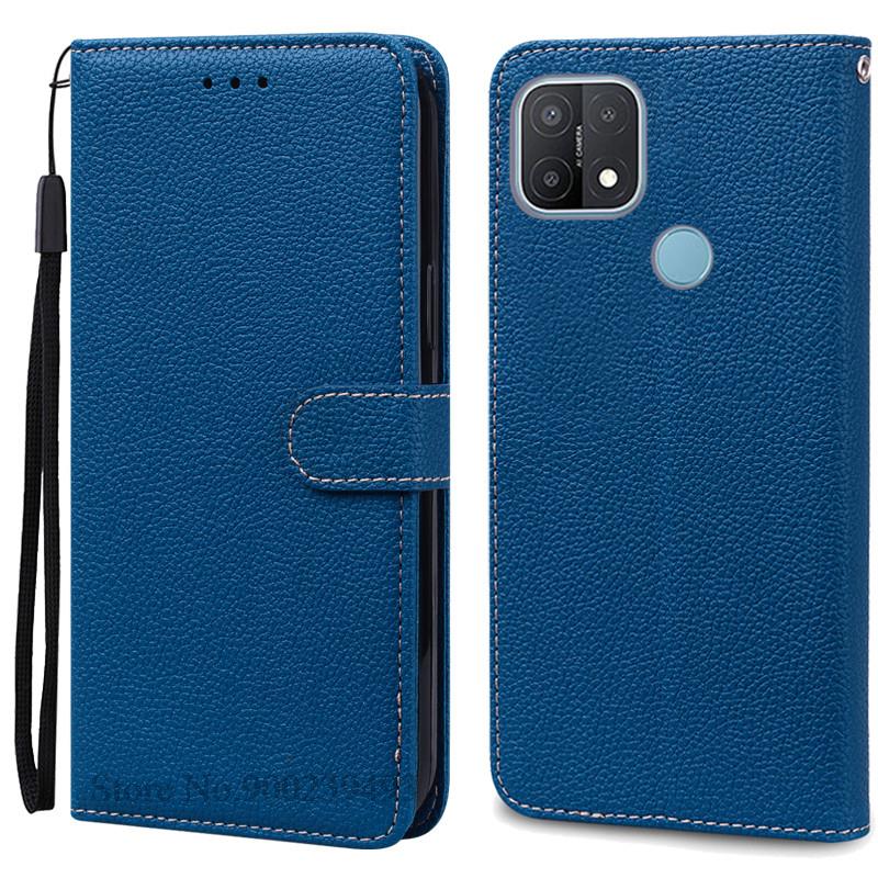 For OPPO A15 Case OPPO A15S Cover Silicone Wallet Flip Cover For OPPO A15 CPH2185 A15S CPH2179 Phone Case Leather Coque Fundas
