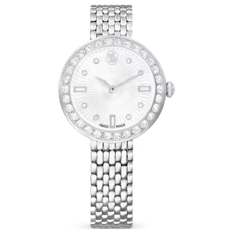 

Swarovski Certa Series Watch Quartz Movement Metal Strap 30*30mm White Dial Women watches 5673022 White Dial