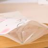 50pcs Food Packaging Bags Cute Resealable Biscuits Bags Cartoon Candy Bag Pastry Bags Cookie Packaging Bags for Chocolate