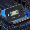 1 Set Motorcycle Engine Working Hour Meter Inductive Timer Lcd Display Digital Time Gause For Atv Boat Moto Instrument