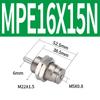 CJPB Serie Bohrung 4/6/10/15mm, Hub 5/10/15/20mm-B Miniatur-Mikro-Einfachwirkender Federzylinder mit Außengewinde