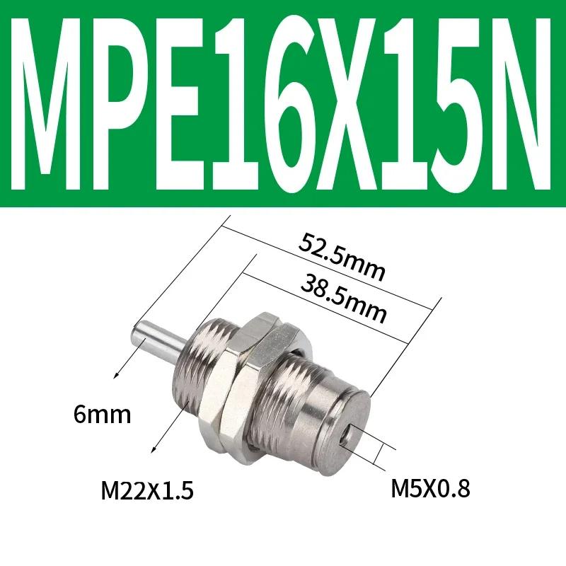 CJPB Serie Bohrung 4/6/10/15mm, Hub 5/10/15/20mm-B Miniatur-Mikro-Einfachwirkender Federzylinder mit Außengewinde