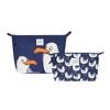Lazy Jacks Seagull Toiletry Bag Set (Pack of 2)