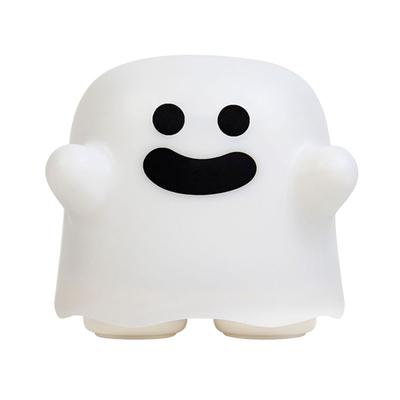 Cute Ghost Night Light Stepless Dimming USB Rechargeable Mini Kids Bedside Lamp Table Decoration