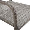 Vidaxl Krzesła Ogrodowe, 2 Szt., Sztaplowane, Szare, Polirattan