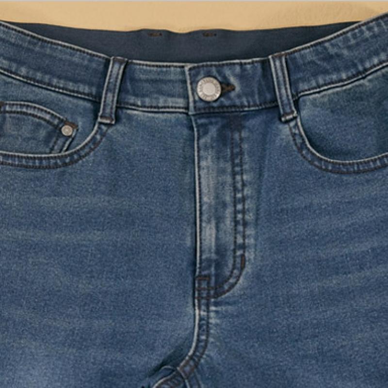 Bang Bang Men S Lycra Double Weave bruShed Denim jeanS Indigo