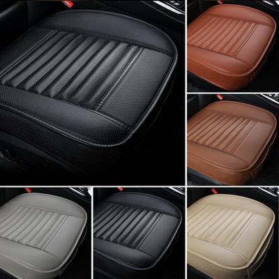 Car Front Seat Cover PU Non-slip Car Seat Cushion Cover for Four Seasons