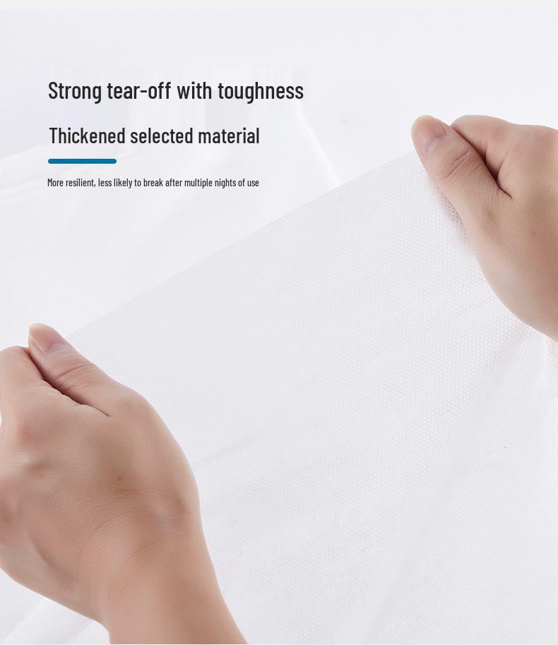 Steriles Tragbares Reiseset: Vliesstoff-Einwegbettlaken und Schlafsackzubehör für Hotels & Ferienwohnungen