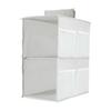 CAPASTEC Storage Hanging Storage Hanging Gray Rack, Rack, Bag, 2-Tier, Space-Saving Rack, Clothes, Accessories, Underwear, Towels, Handkerchiefs,
