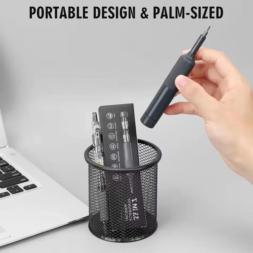 27 in 1 Precision Screwdriver Set Mini Portable Phillips TOrx Magnetic Screw Driver Head for Cell Phones Watches Computers