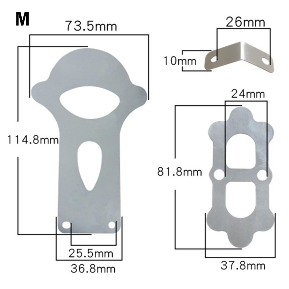 Plaques de soupape de rechange robustes pour tête de pompe de compresseur d'air Jeu de 3
