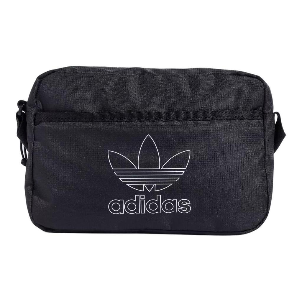 Adidas Originals Recycled Polyester Shoulder Bag Unisex Black