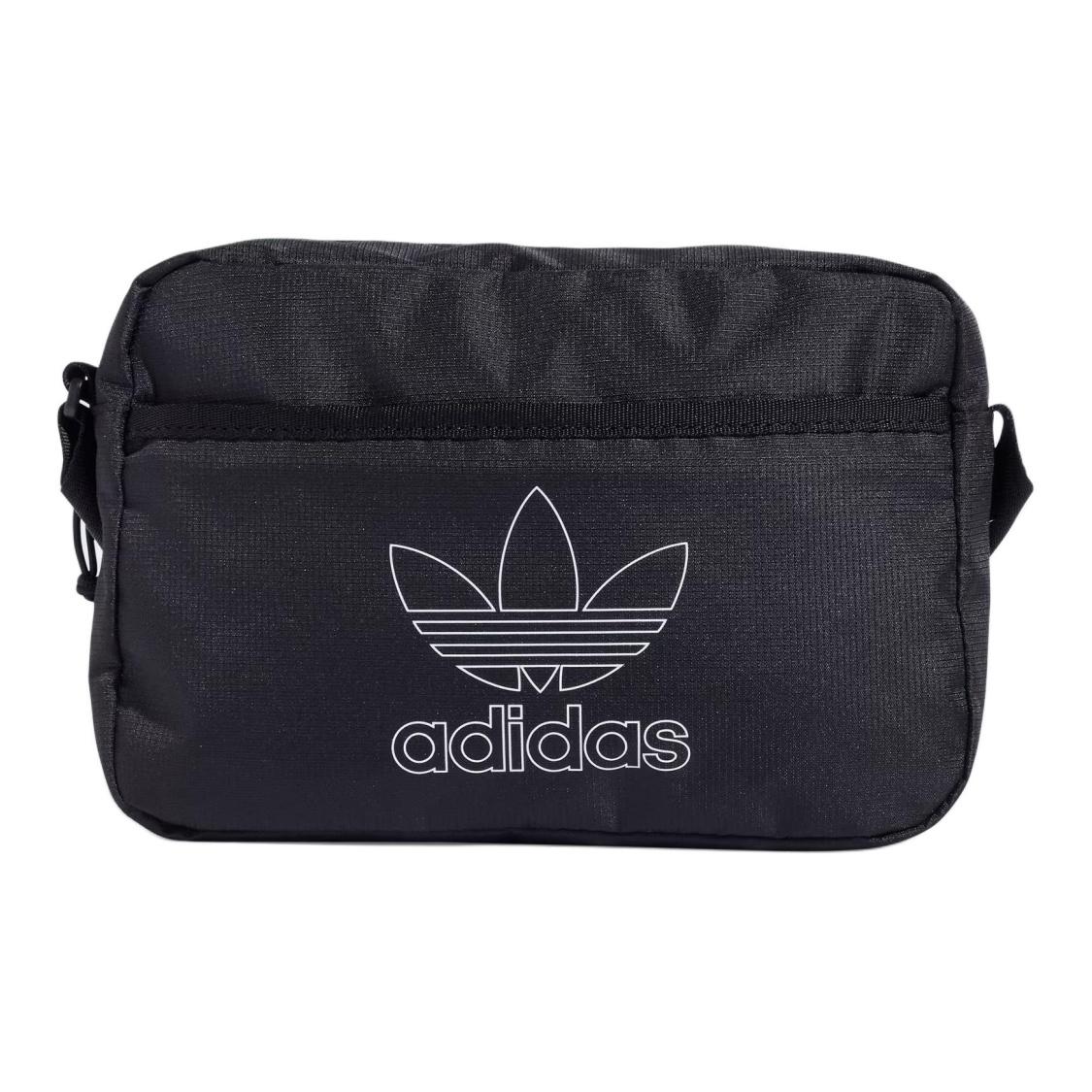Adidas Originals Recycled Polyester Shoulder Bag Unisex Black One Size