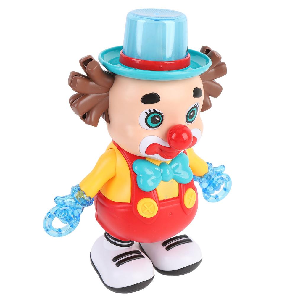 Tanzender Clown Spielzeug Batteriebetrieben Lustiges Schwingendes Leuchtendes Säuglings-Musikspielzeug für Kleinkinder