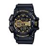 Unisex Big Face Black & Gold 20 ATM Water Resistance Combination Waterproof Watch GA-400GB-1A9DR