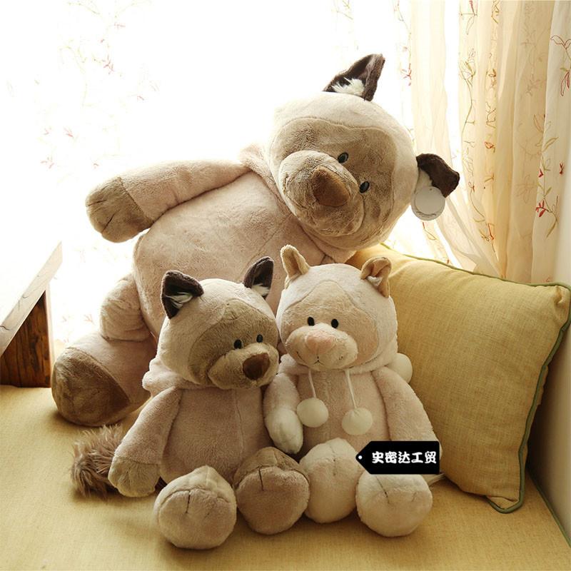 Aynı Peluş Oyuncak Kapüşonlu Tanuki Çizgi Film Bebek Yaratıcı Çocuk Oyuncağı Doğum Günü Hediyesi Kadın