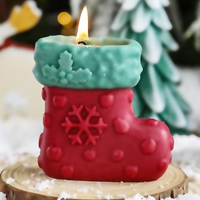 

Christmas Stockings Aromatherapy Candles Christmas Gifts Birthdays Christmas Candles Souvenirs Creative Romantic Fragrances