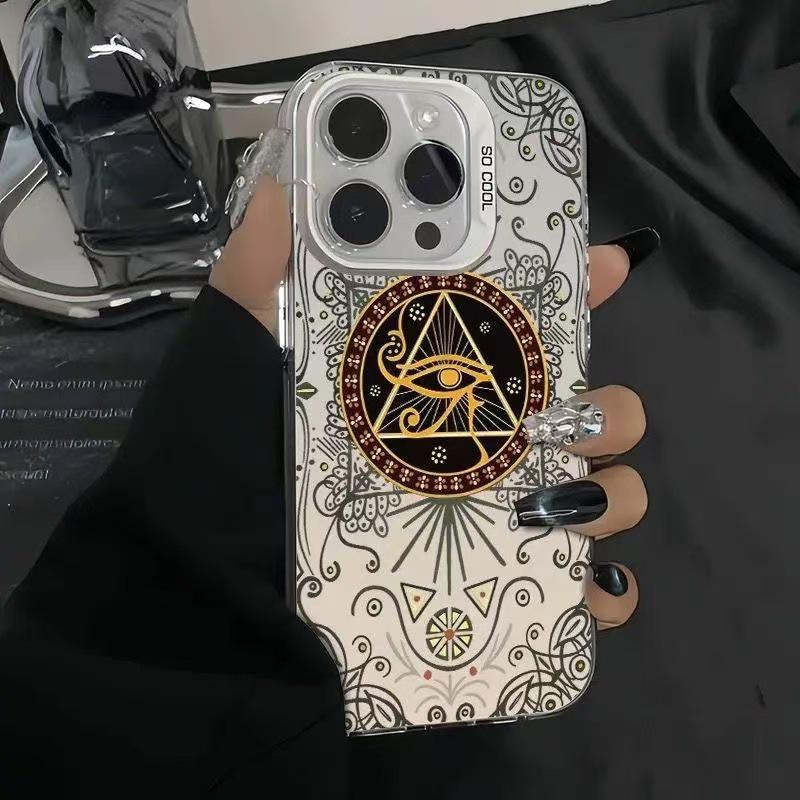 All-Seeing Eye iPhone 16Pro Case for iPhone 15Pro/14/13/17 - European & American Style