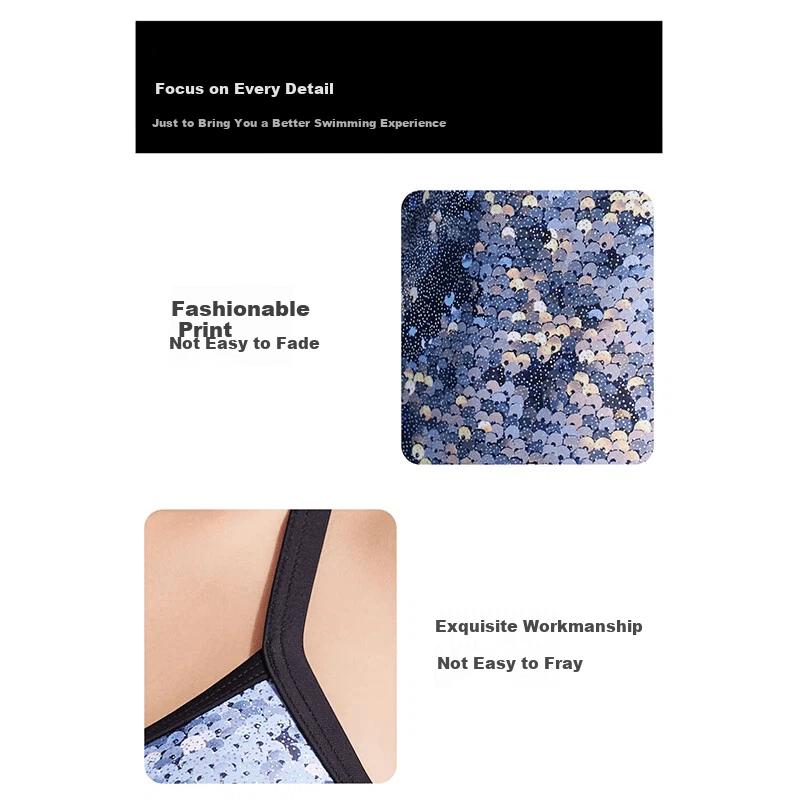 ZOKE Professioneller Damen-Einteiler-Bikini Dreieck