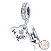 Charms Beads Copper Color Bow Cross Life Tree Fit Diy Original Bangle Bracelet Charm Pendant Jewelry