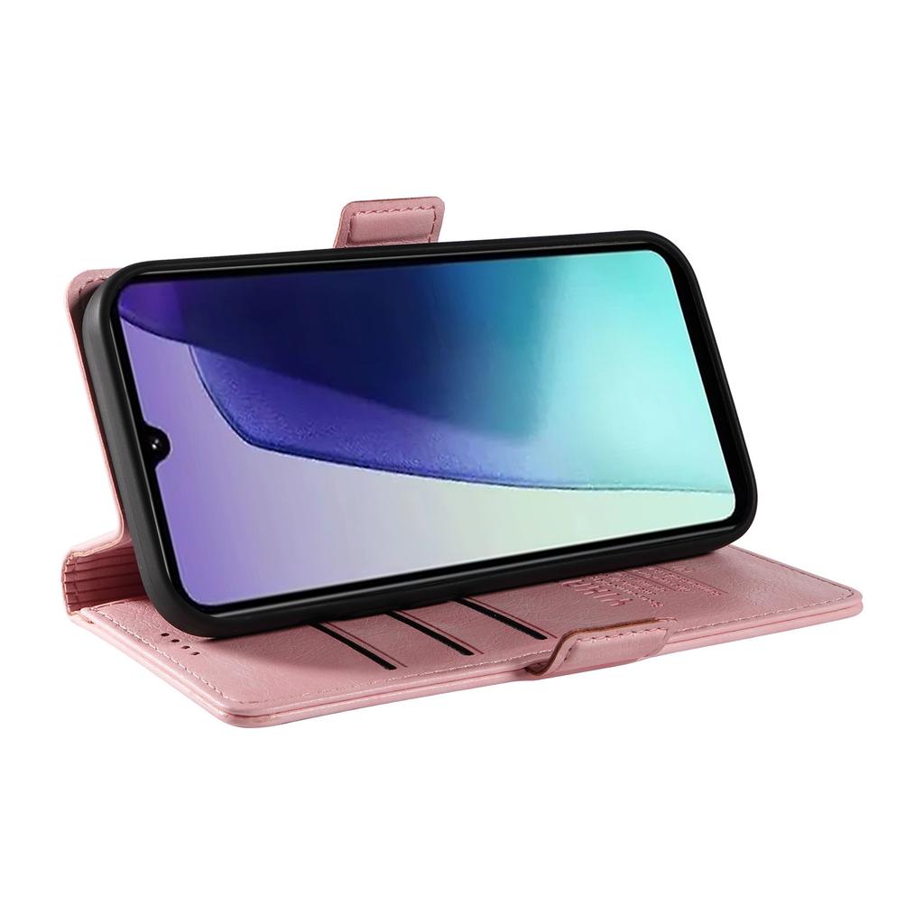 YIKATU YK-007 For Xiaomi Poco C75 4G/Redmi 14R 5G/14C 4G Case Side Buckle PU Leather Phone Cover Litchi Texture