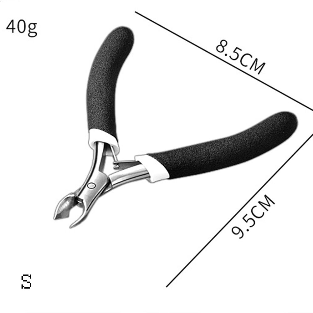 Werkzeug Zehennagelpflege Zehennagelknipser Greifer für abgestorbene Haut Eingewachsene Zehennagelzange Nagelhautschieber