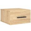 Hanging Bedside Cabinet, Sonoma Oak, 35X35X20 Cm